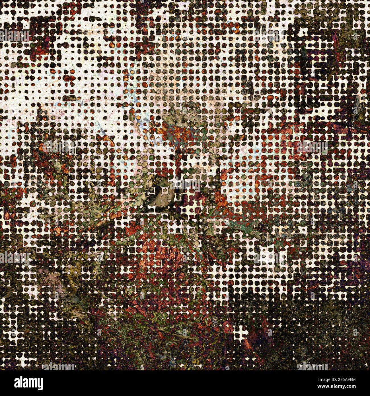 Abstract Dots Overlay Texture . Light Distressed Background with ...
