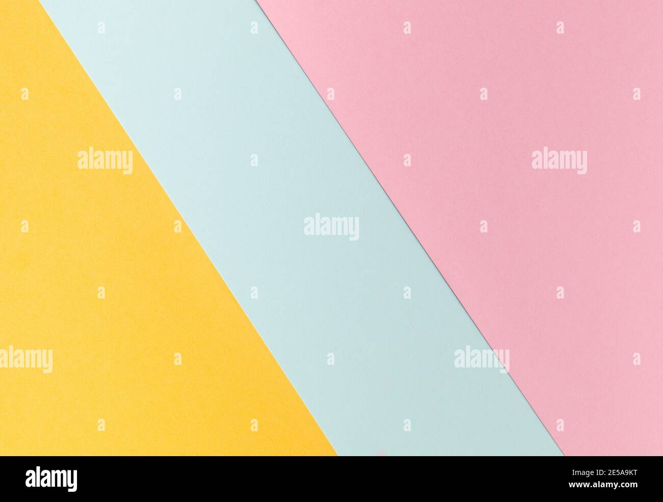 Geometric pastel color paper background Stock Photo