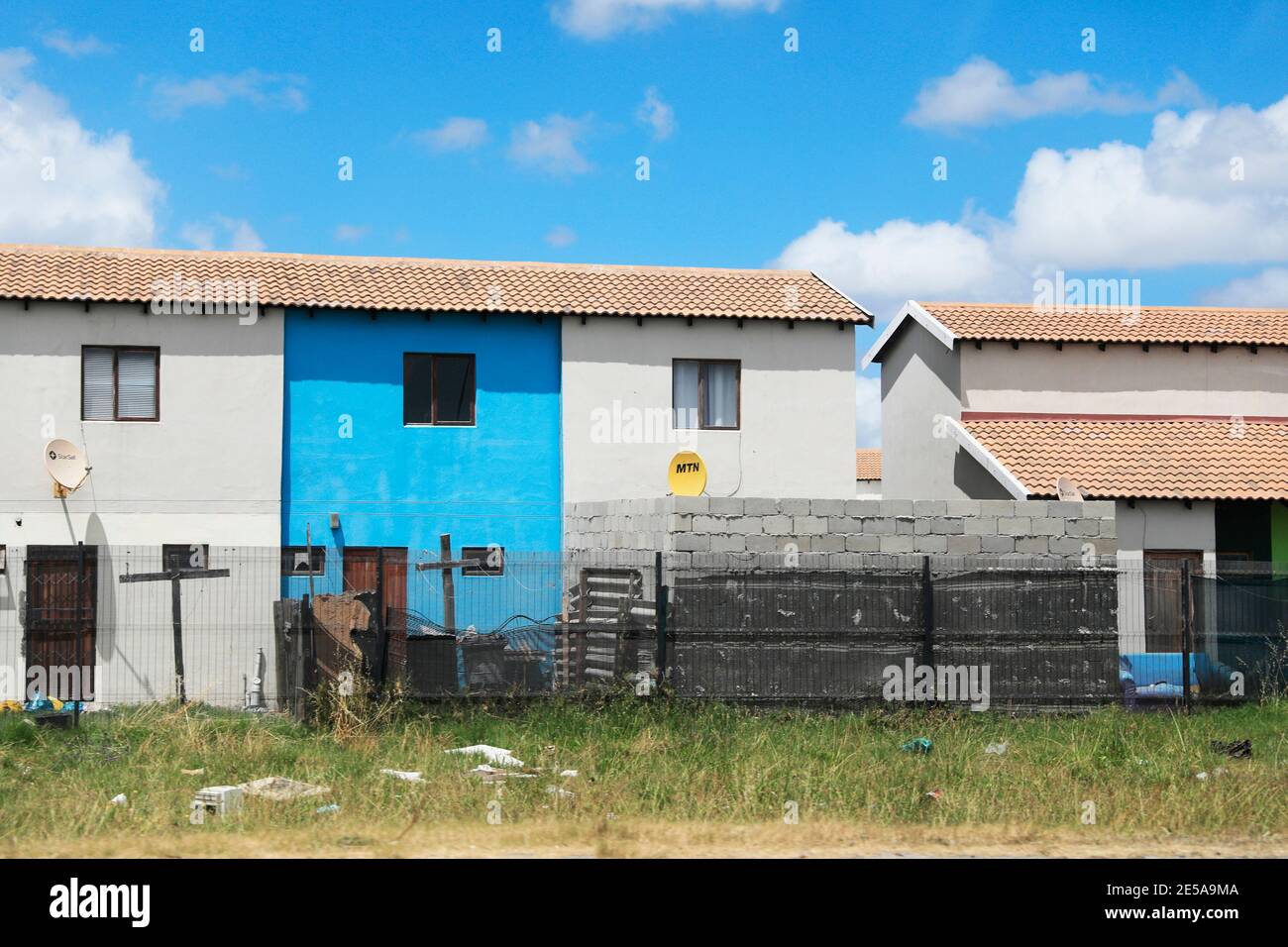 Government Subsidy Housing commonly Known As RDP Houses Along The N2 government-subsidy-housing-commonly-known-as-rdp-houses-along-the-n2