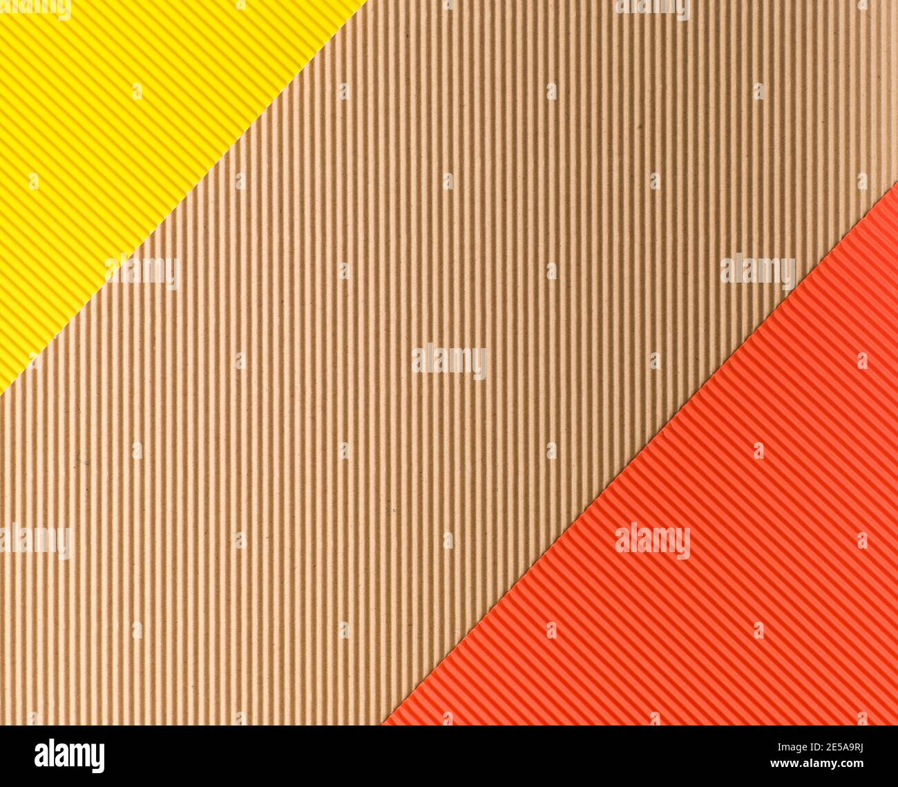 Recycled cardboard paper abstract. Stock Photo