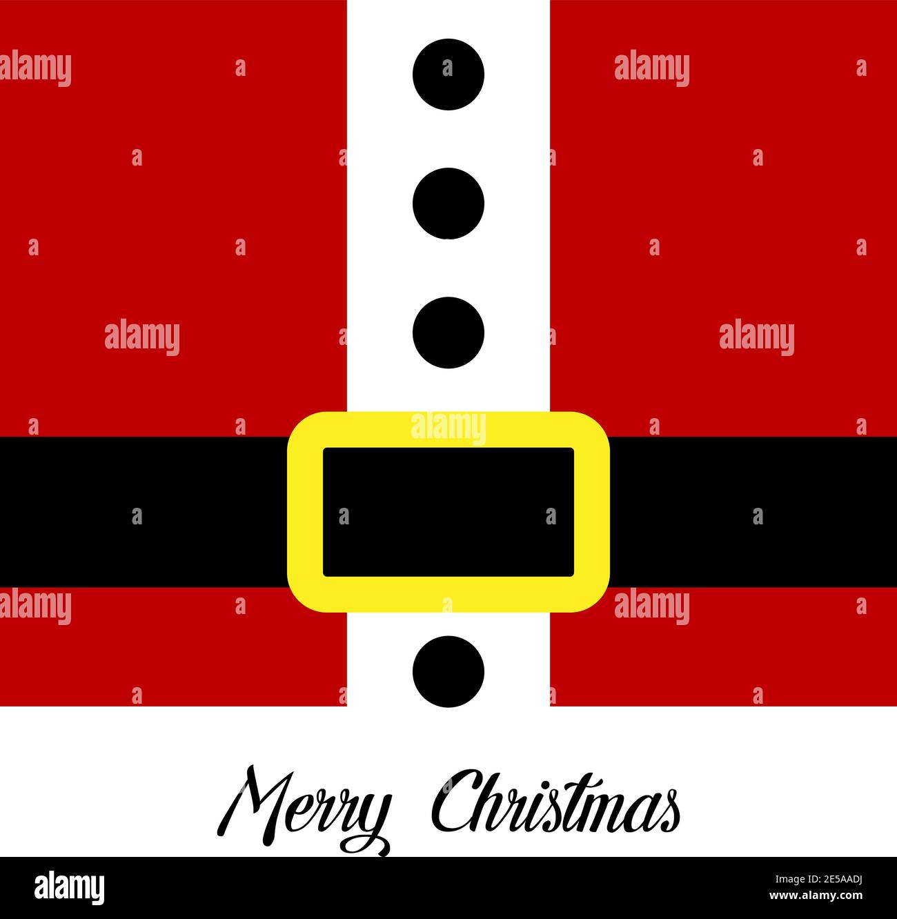 Santa claus. Christmas card, banner or poster Stock Vector