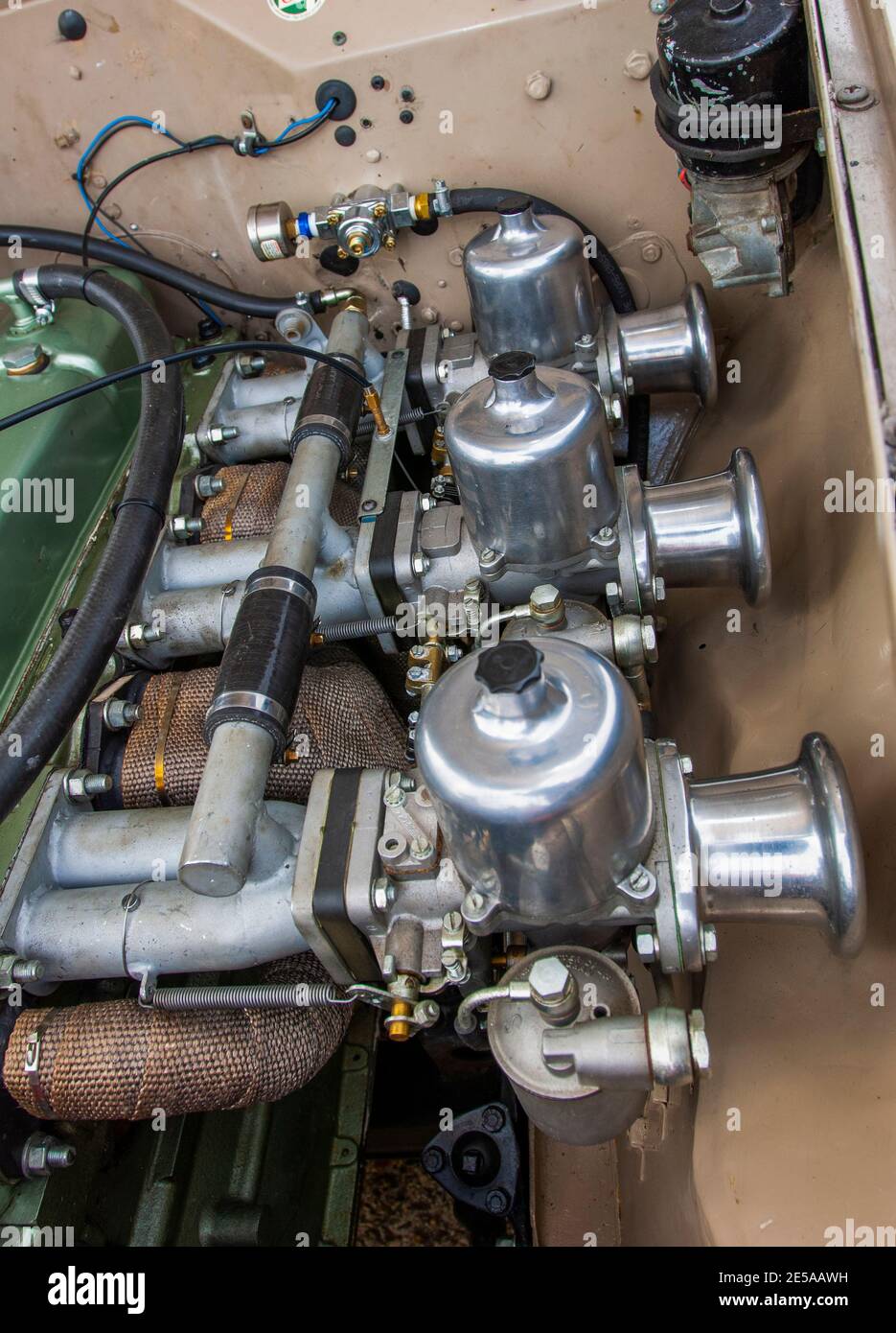 Austin A90 Six Overdrive classic rally car Stock Photo - Alamy