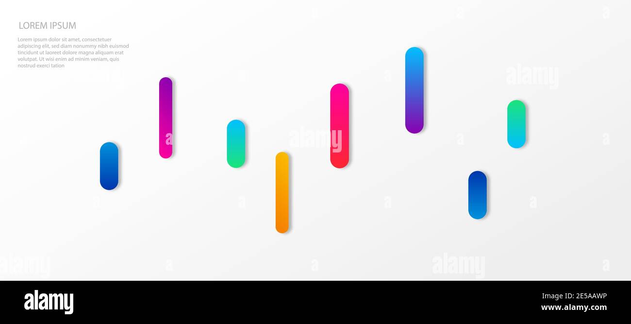 Vector template. Minimalistic cover with gradients composition. Eps10. Stock Vector