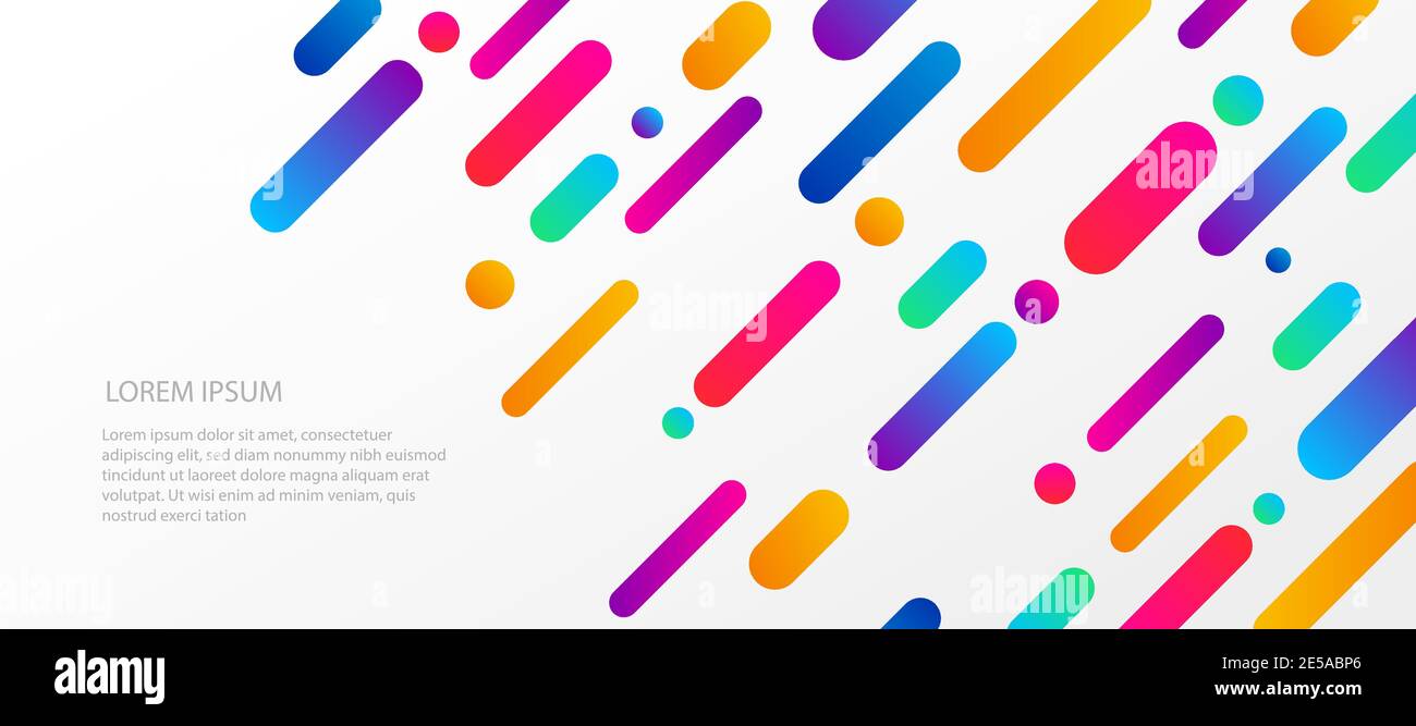 Vector template. Minimalistic cover with gradients composition. Eps10. Stock Vector