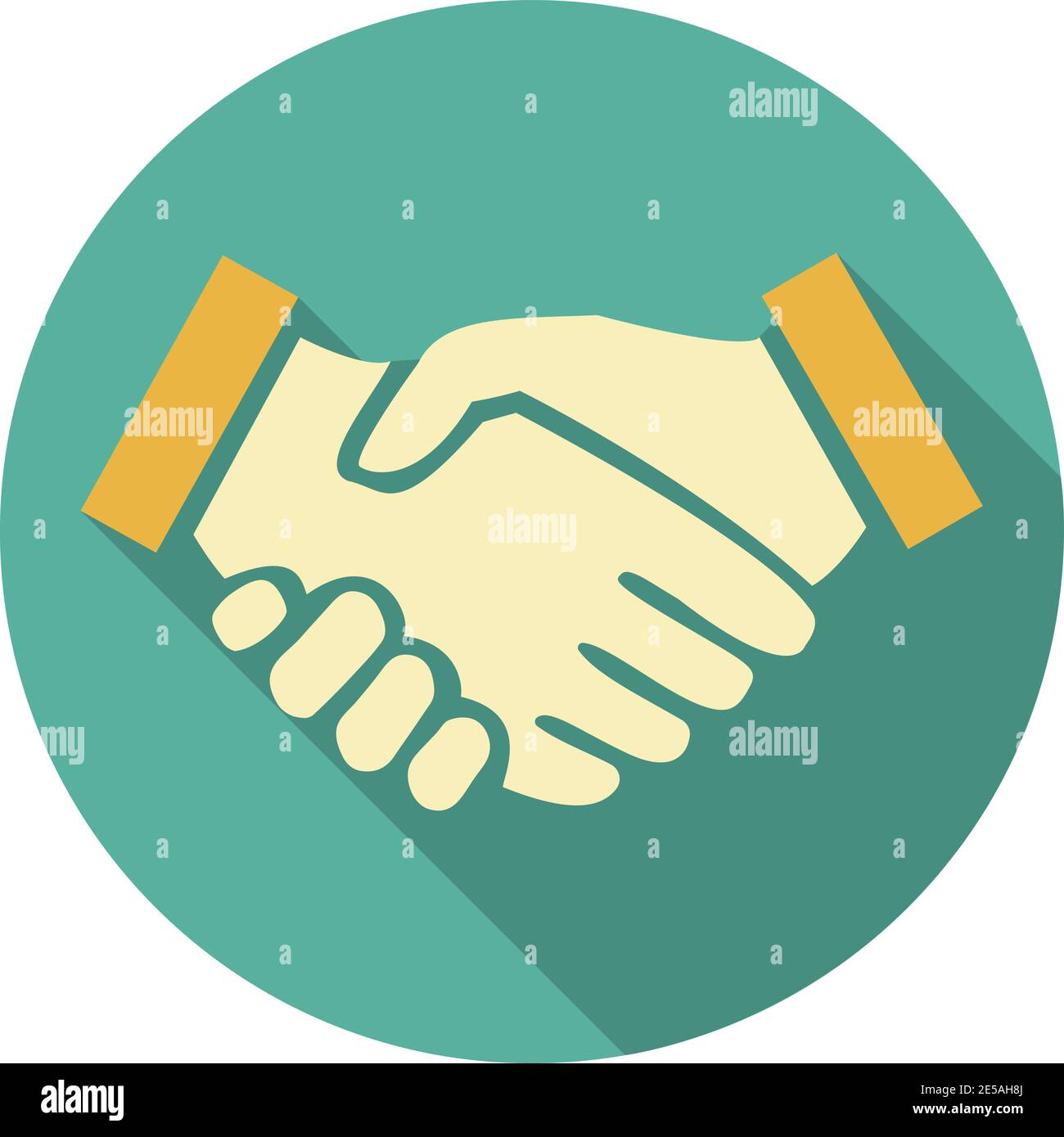 Handshake icon flat shaking hands Stock Vector Images - Page 3 - Alamy