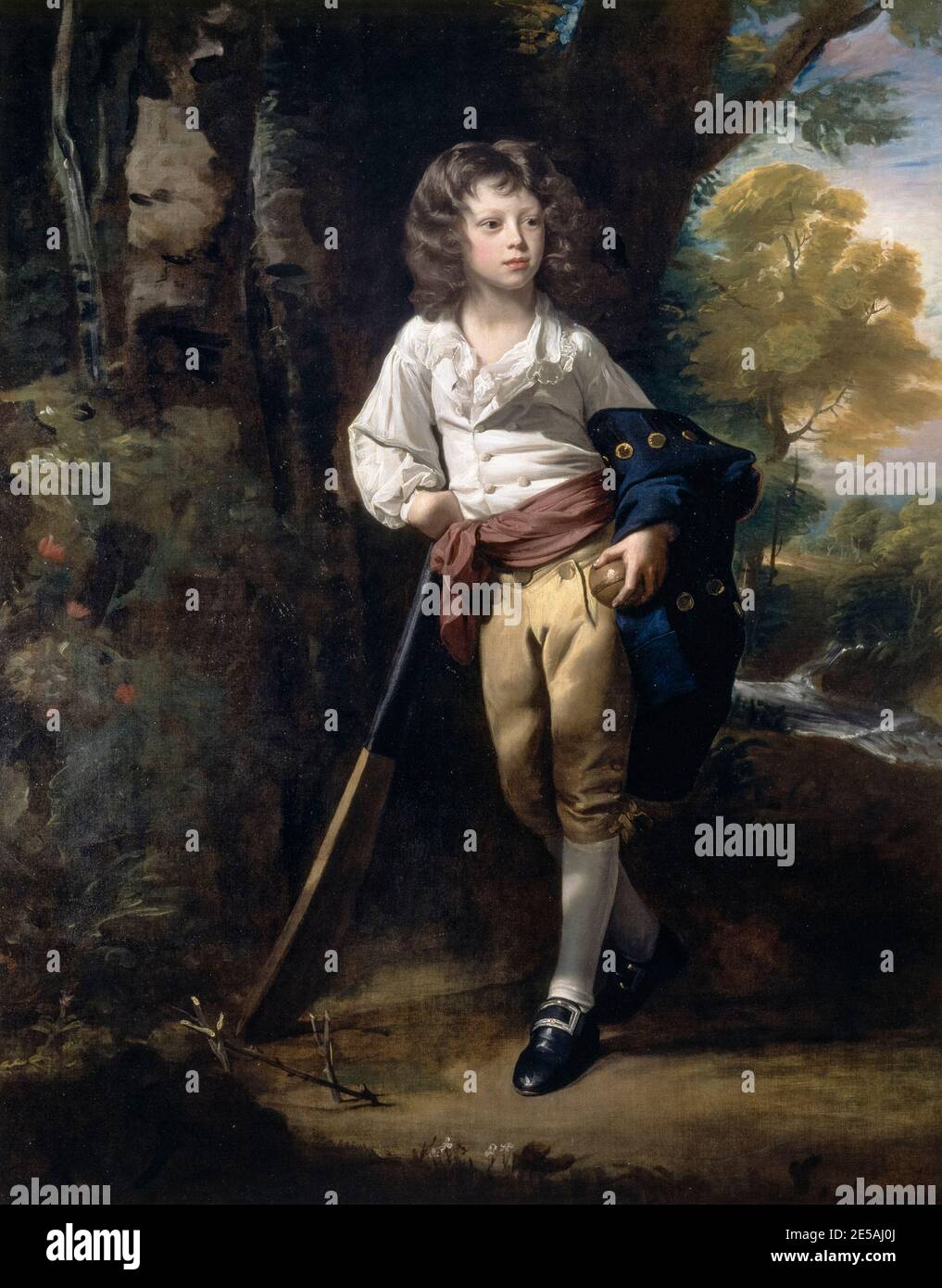 John Singleton Copley, Richard Heber (1774-1833), portrait painting, 1782 Stock Photo