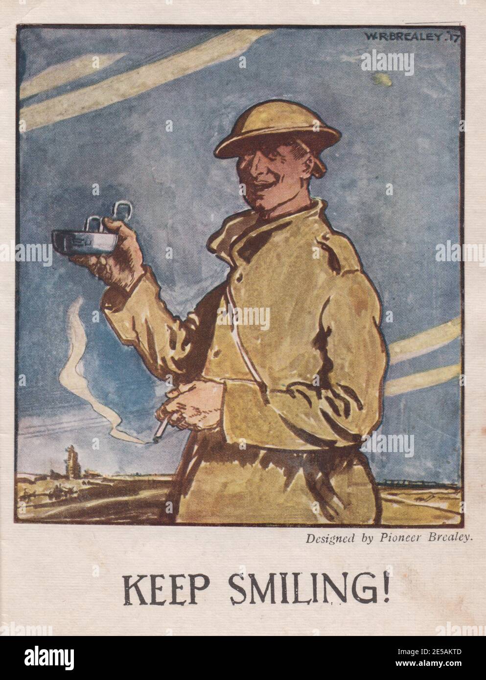 WW1 1917 German photo postcard, shell exploding in village WW1 1917 German photo postcard, shell exploding in village