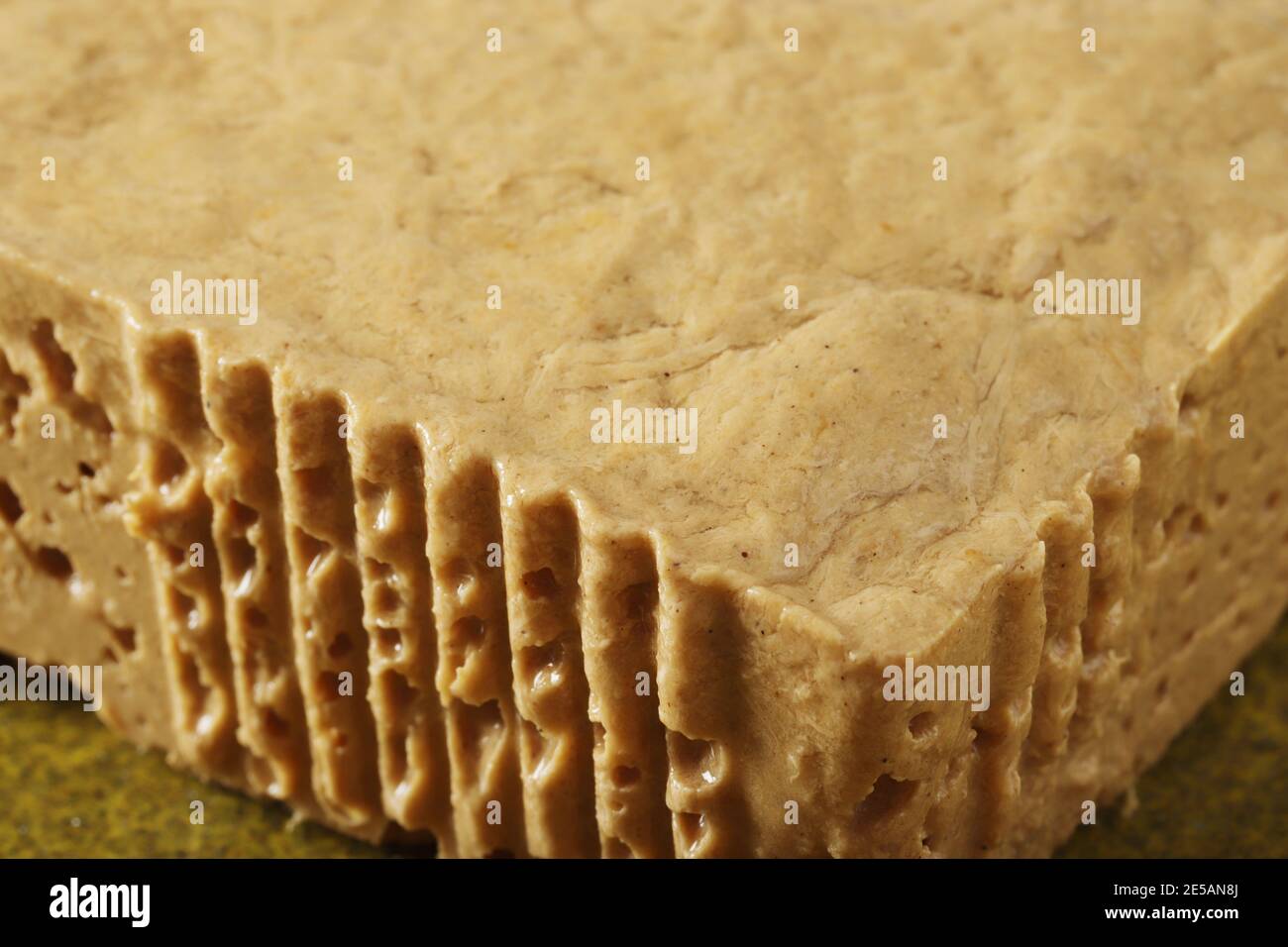 Traditional Turkish Halva with Tahini Stock Photo Alamy