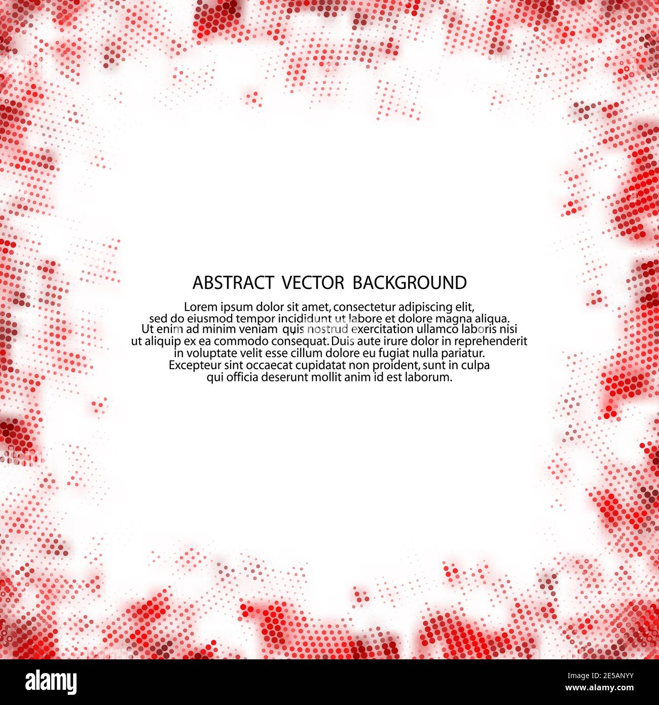 Red abstract background . Vector paper illustration. eps10 Stock Vector