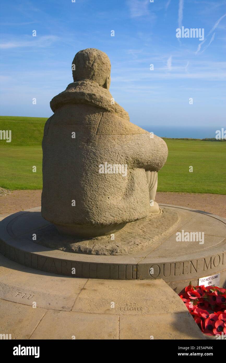 battle of britain memorial at capel le ferne kent Stock Photo Alamy