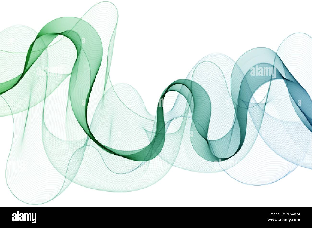 Abstract template background with wave lines. eps 10 Stock Vector