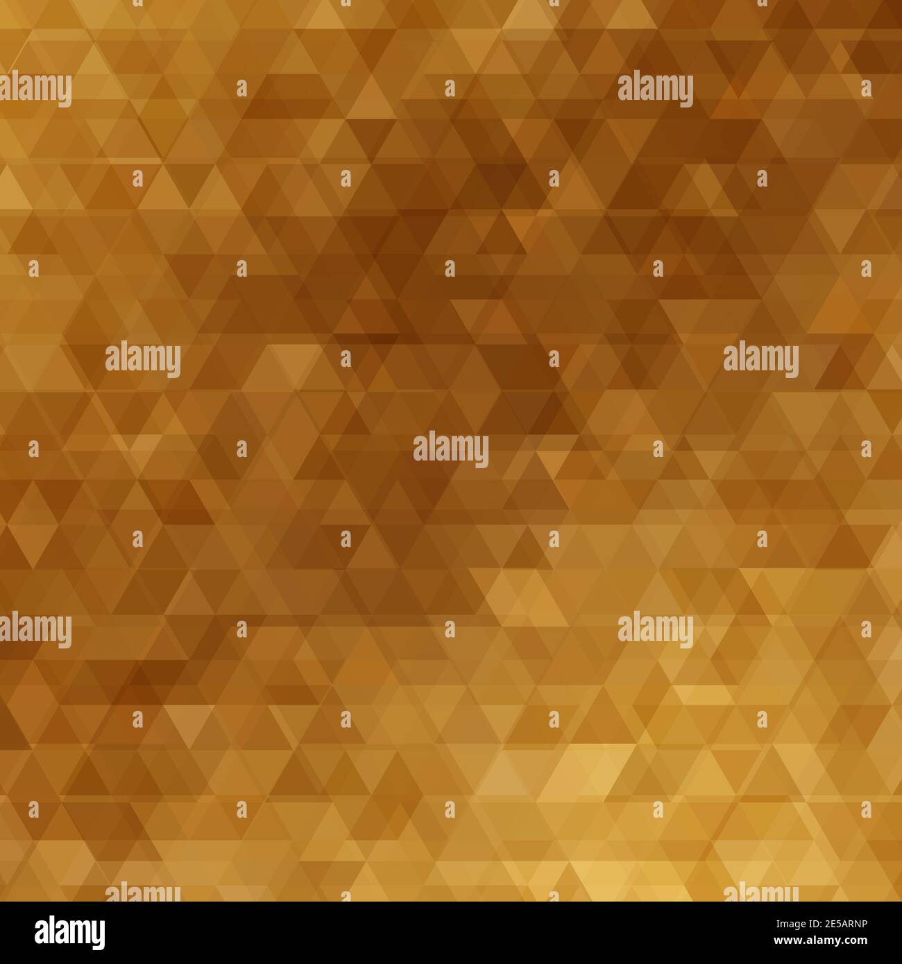 Gold vector polygonal pattern. Geometric background. Triangle. Mosaic gradient Stock Vector