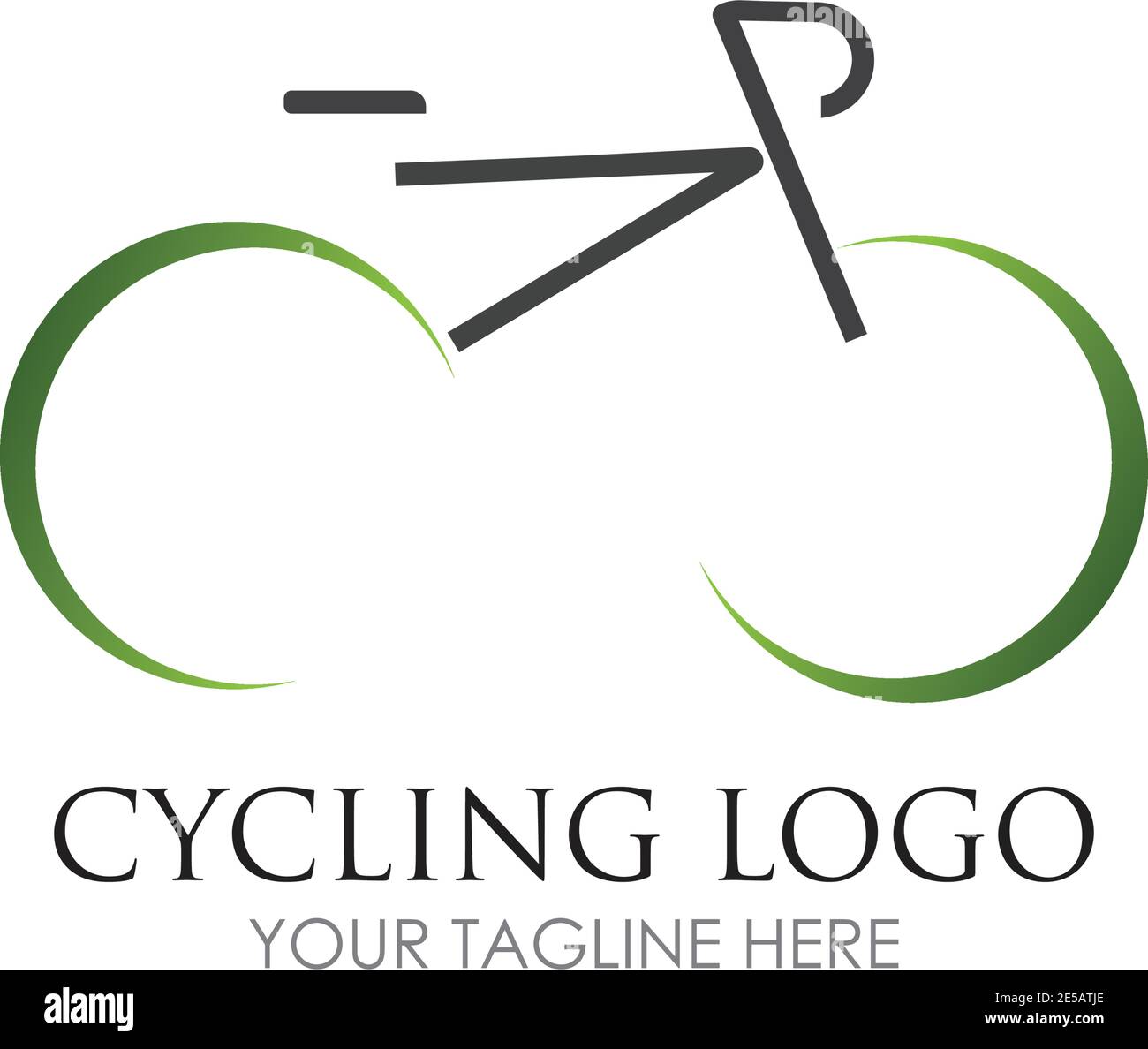 Bicycle logo vector icon template design Stock Vector Image & Art Alamy