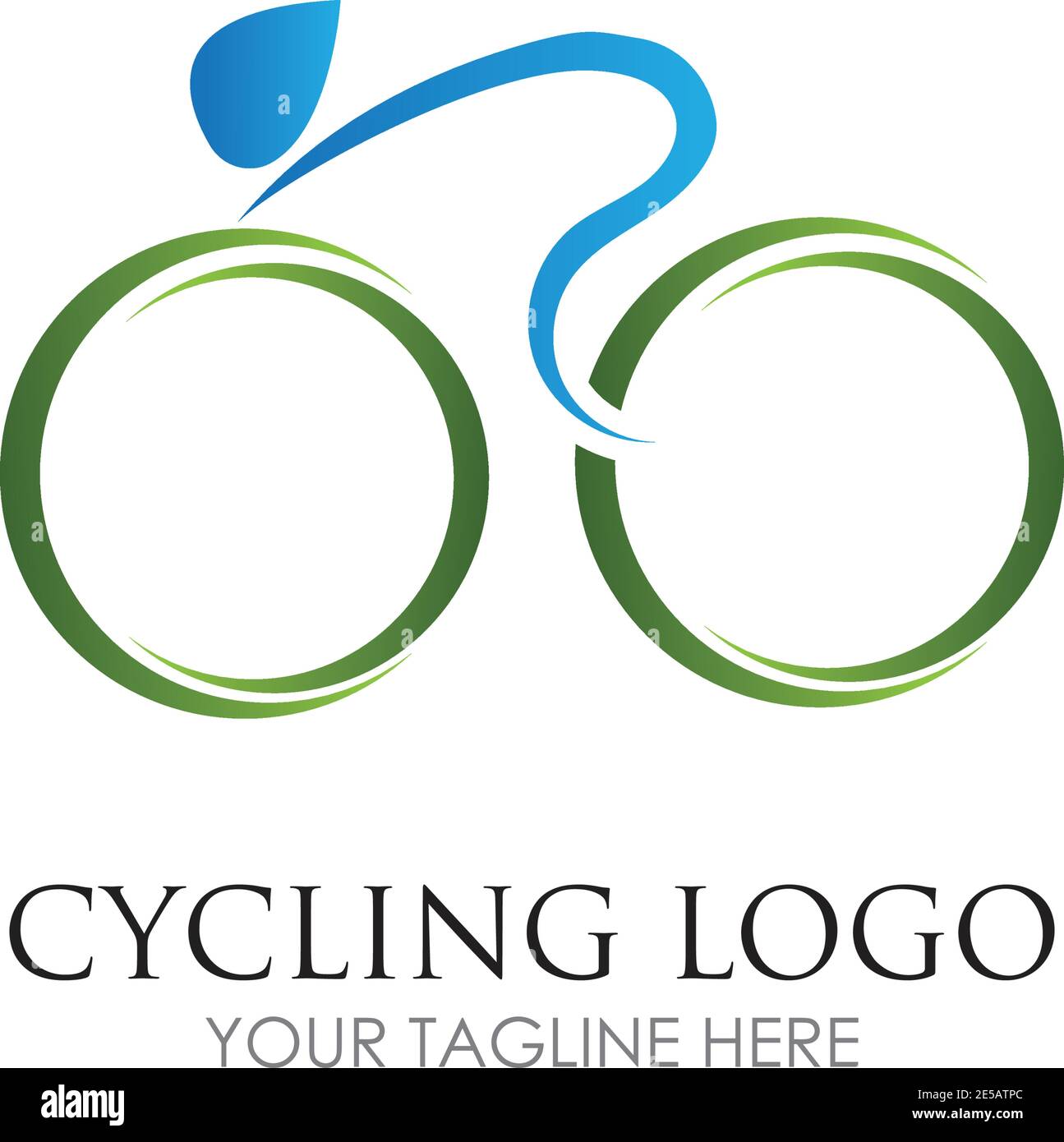Bicycle logo vector icon template design Stock Vector Image & Art Alamy