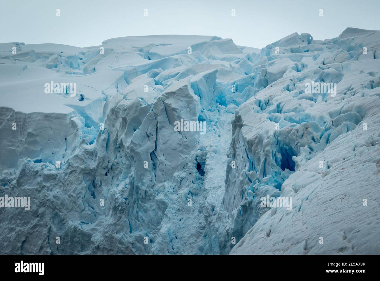 Icebergs and glaciers from Prospect Point, Antarctica Stock Photo Alamy