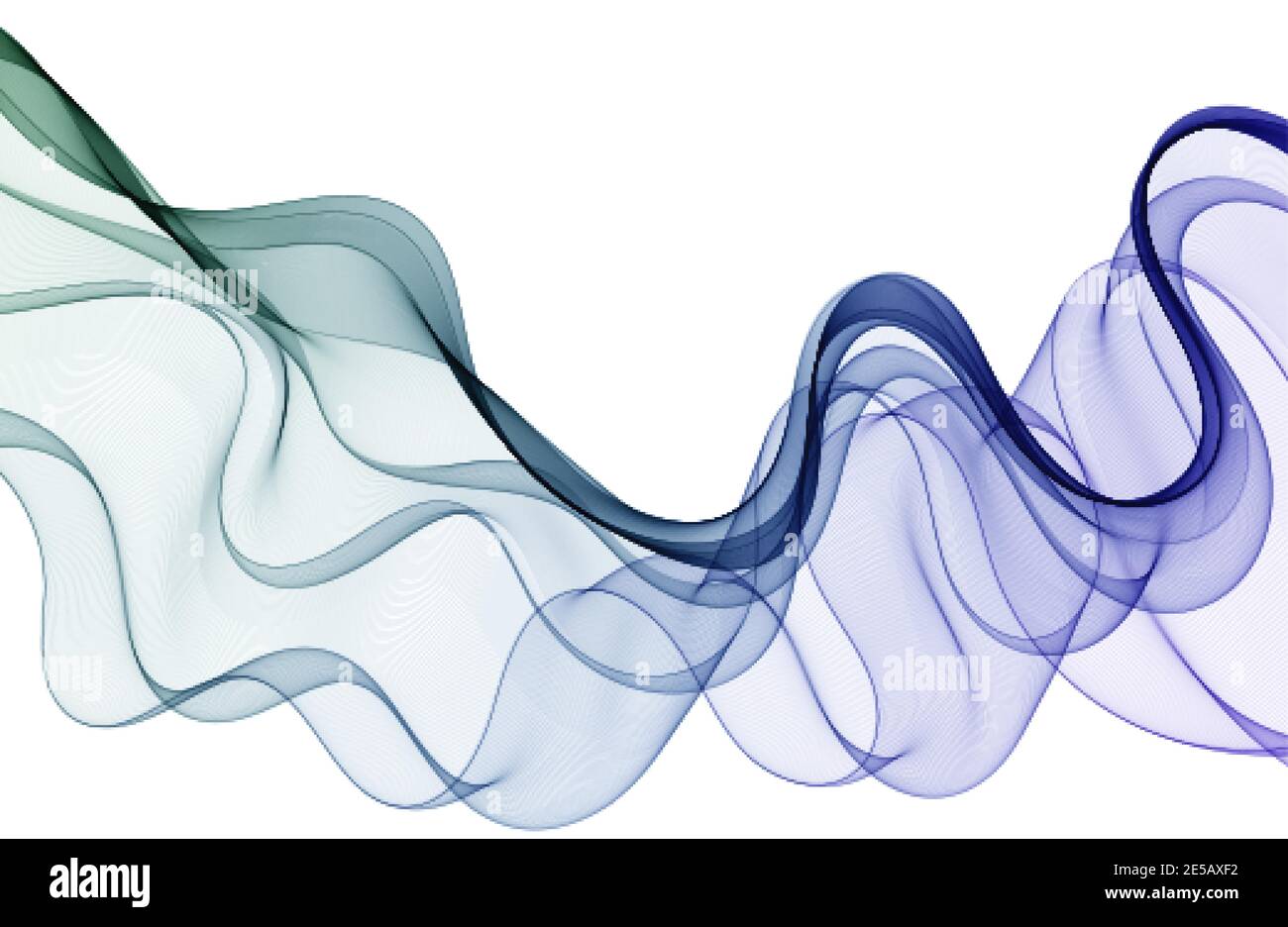 Abstract blue wave background. Vector illustration Eps 10 Stock Vector ...