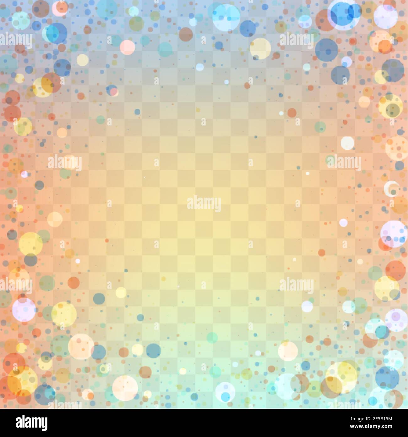 Abstract Bokeh Light Vintage background, vector illustration Stock ...