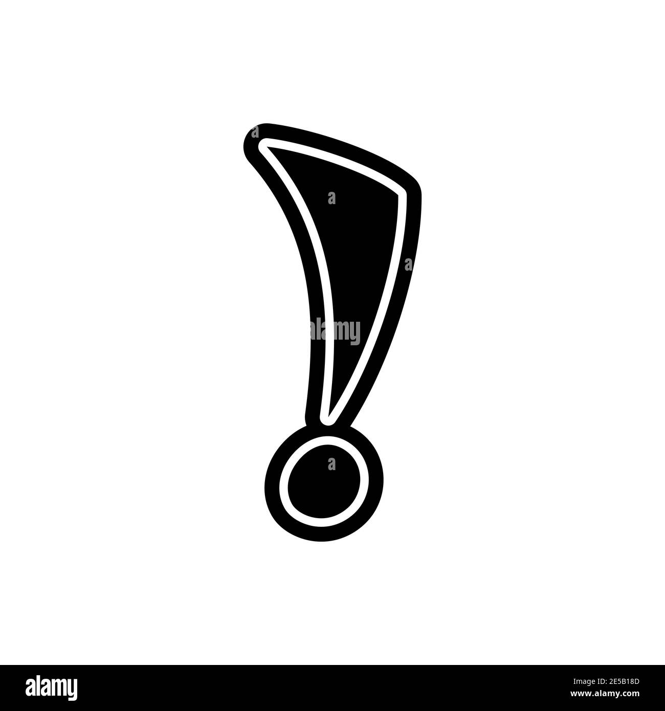 Cartoon Exclamation Mark High Resolution Stock Photography and Images