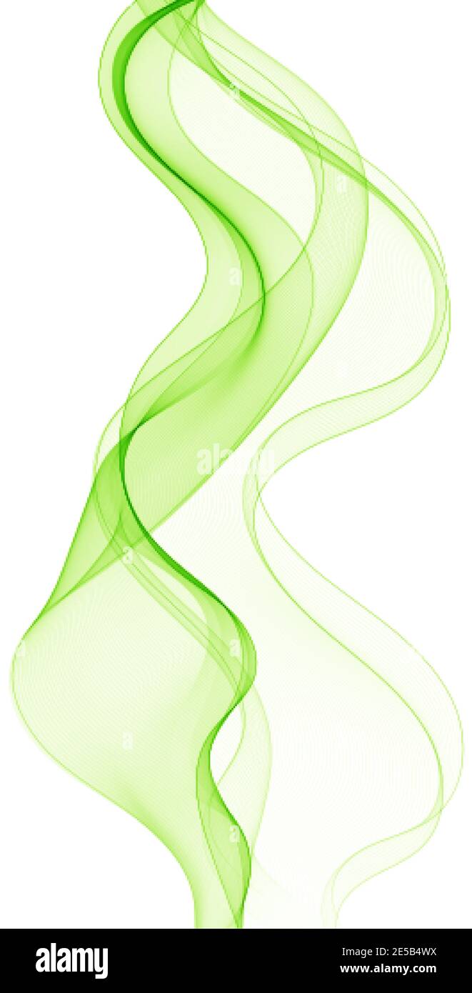 Green abstract wave. Background image for banner Stock Vector Image ...