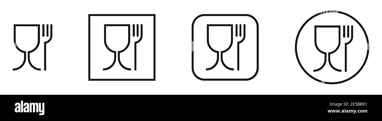 https://c8.alamy.com/comp/2E5BB01/food-grade-plastic-set-of-linear-vector-signs-food-safe-material-wine-glass-and-fork-symbol-2E5BB01.jpg