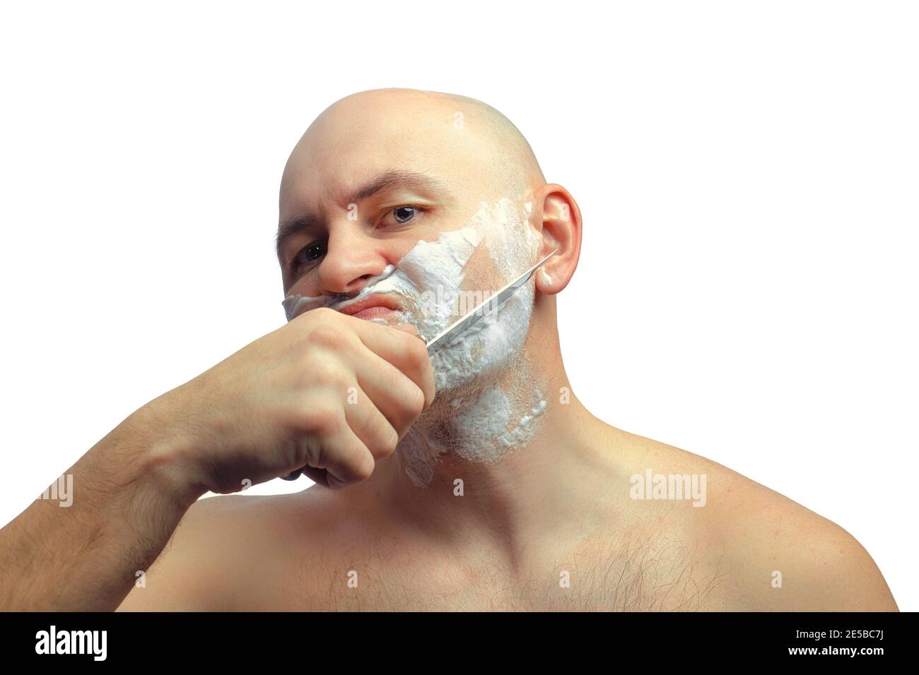 Man with a knife hires stock photography and images Alamy