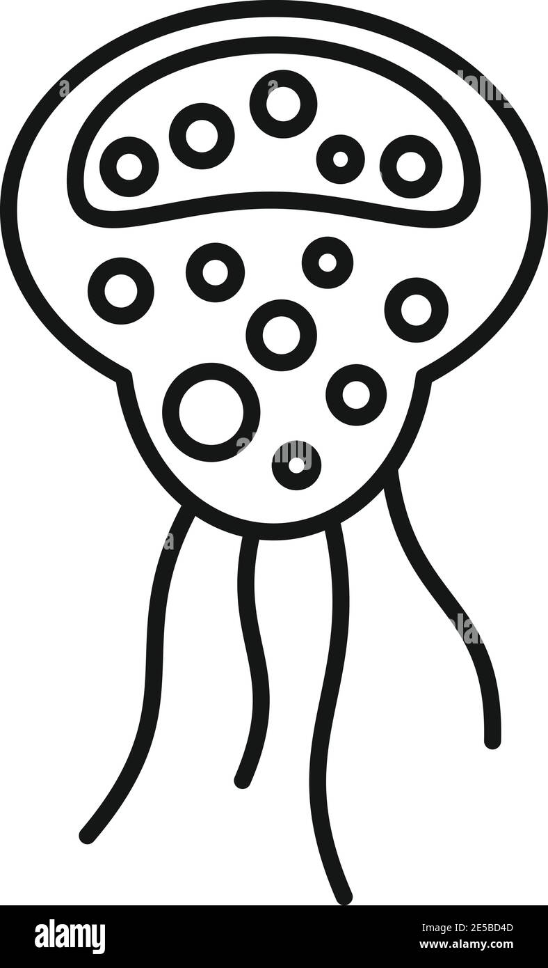 Lab bacteria icon, outline style Stock Vector Image & Art - Alamy