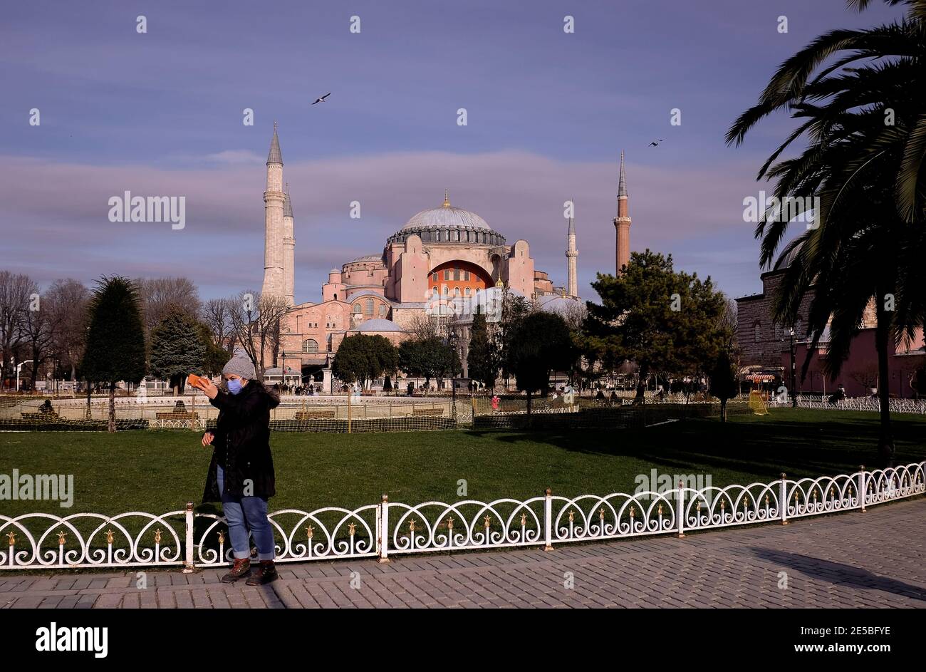 Hagia sophia view from cathedral hi-res stock photography and images ...