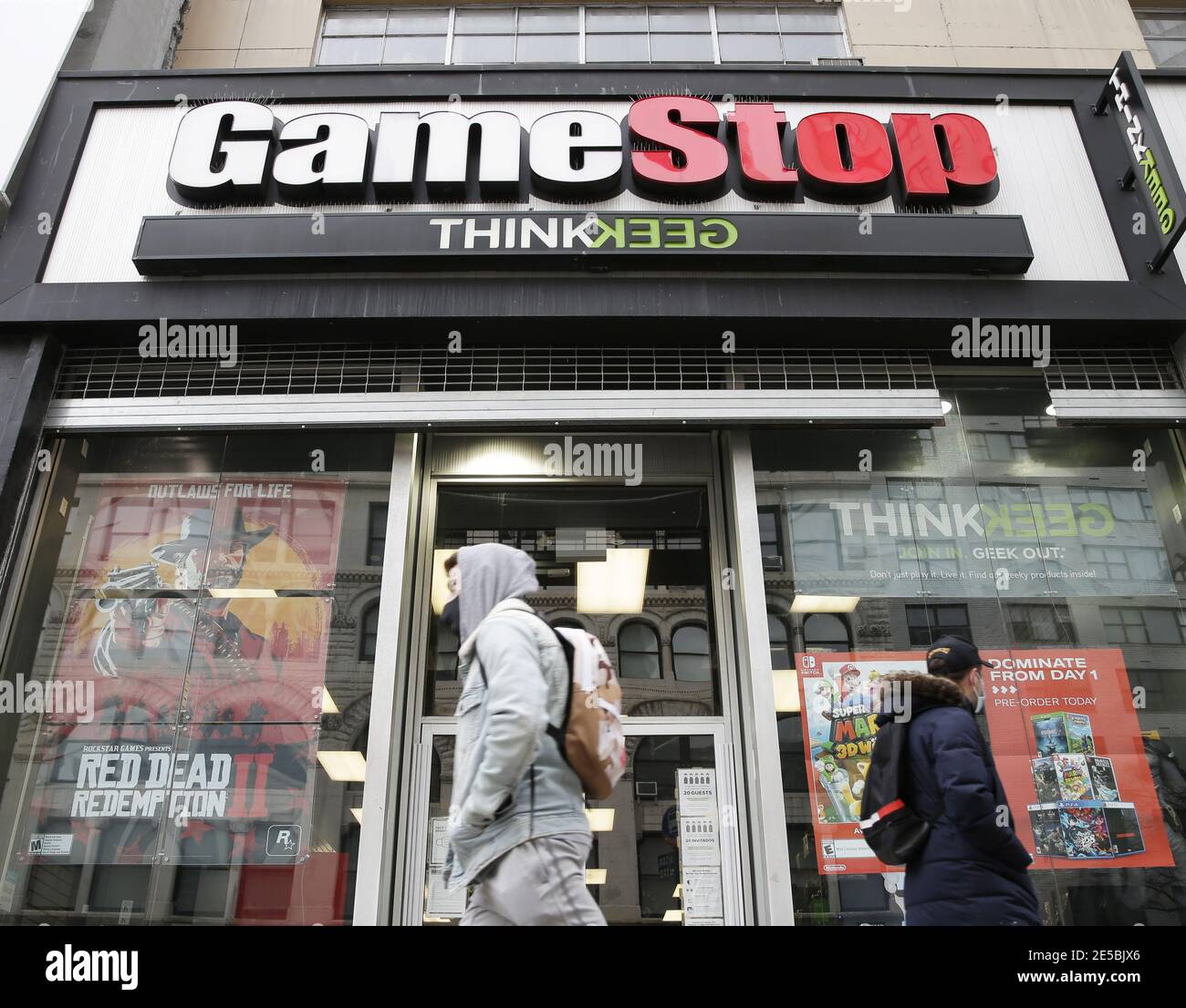 Loja De Jogos De Gamestop Em Bologna. Itália Imagem de Stock