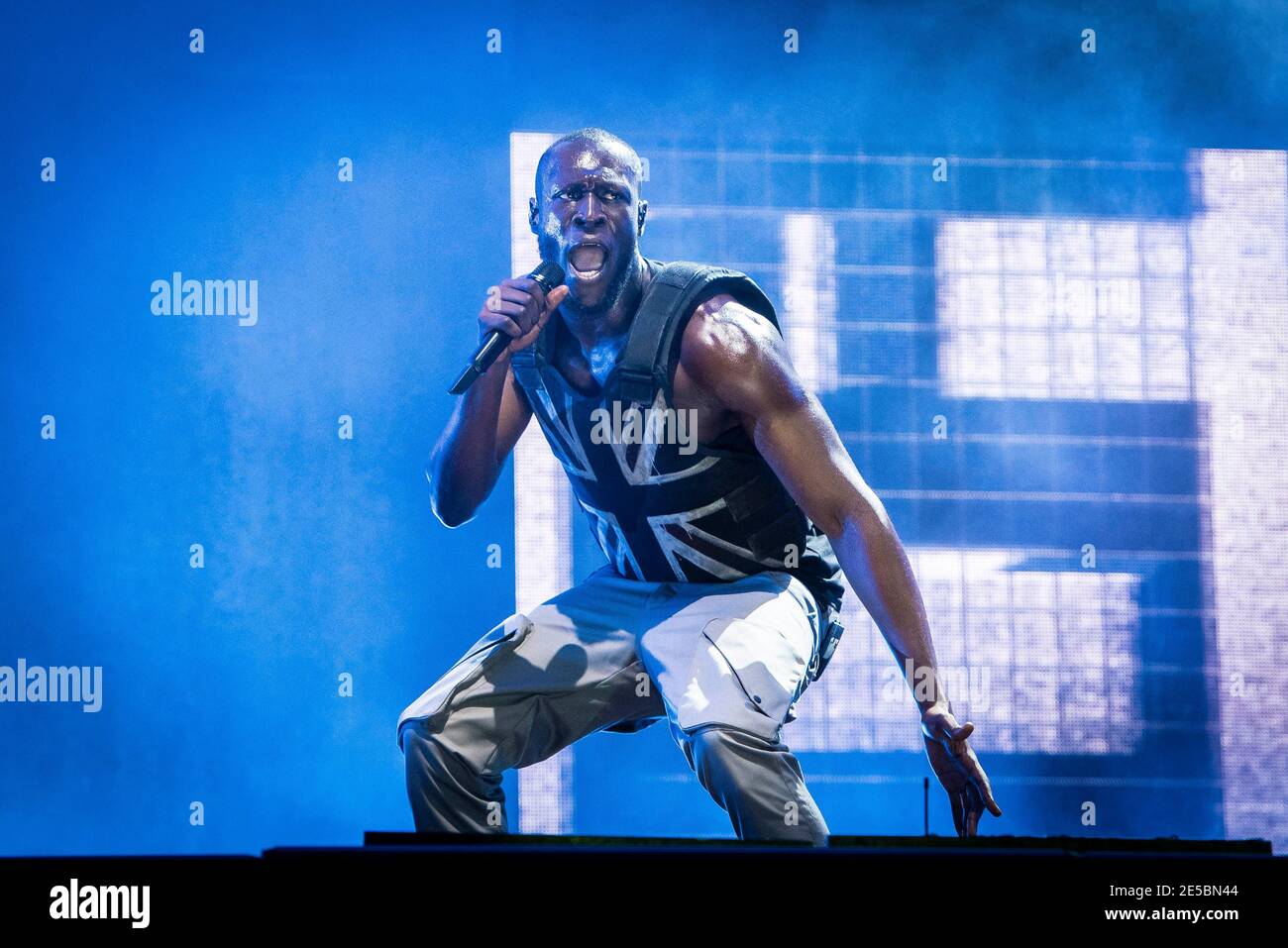 Stormzy Glastonbury High Resolution Stock Photography And Images Alamy