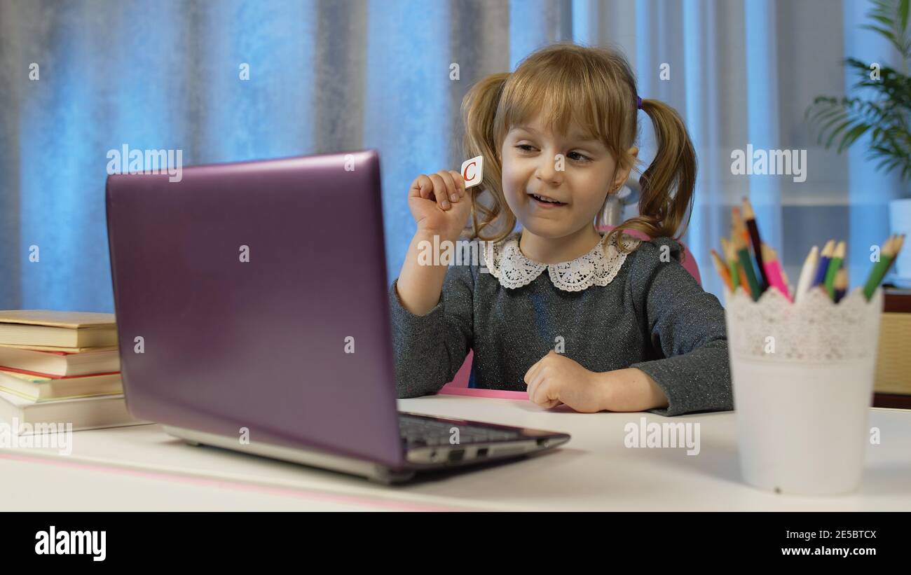 Online learning, distance education, lesson at home, technology for ...