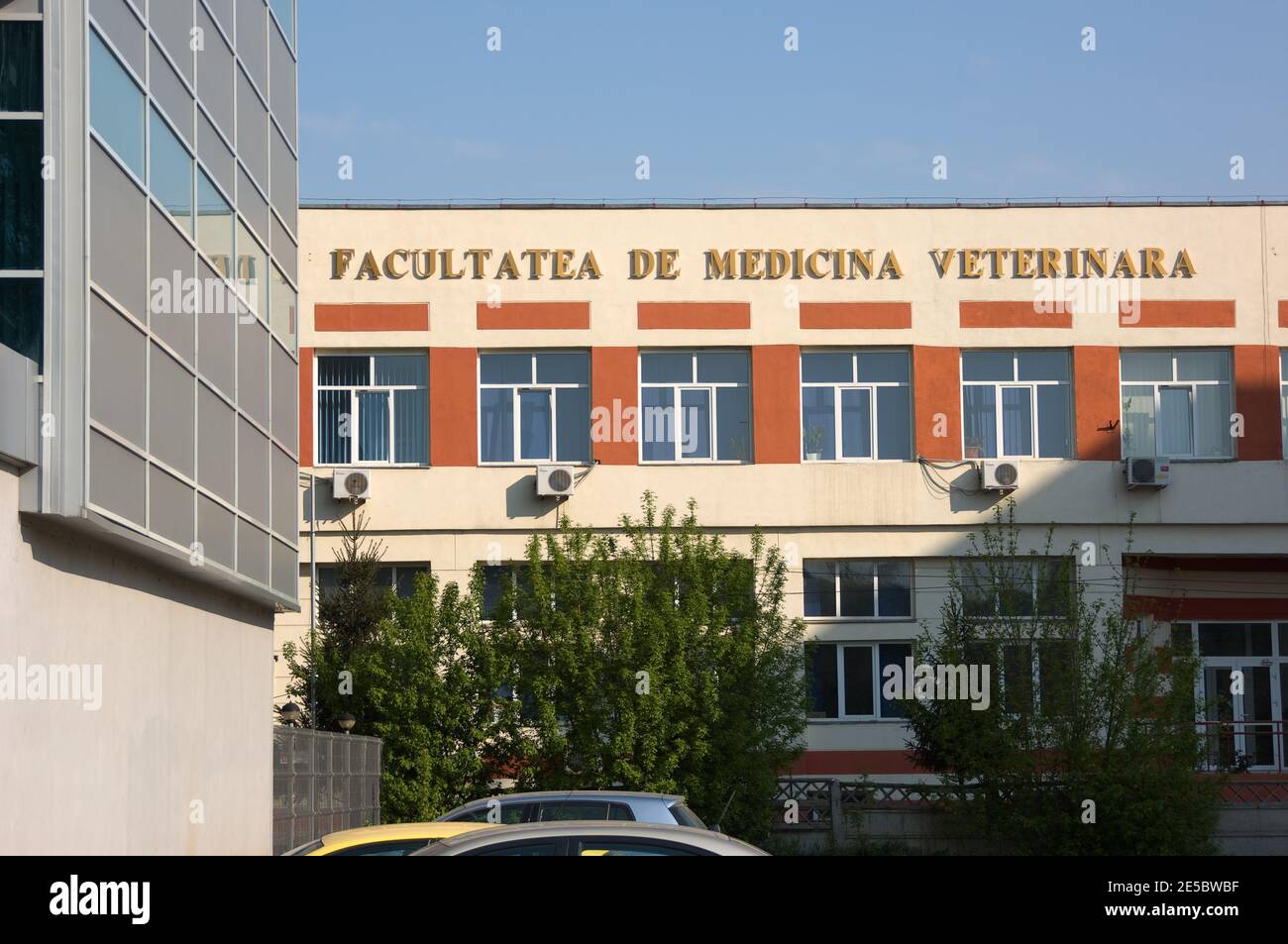 Faculty of Veterinary Medicine in Bucharest Romania Stock Photo