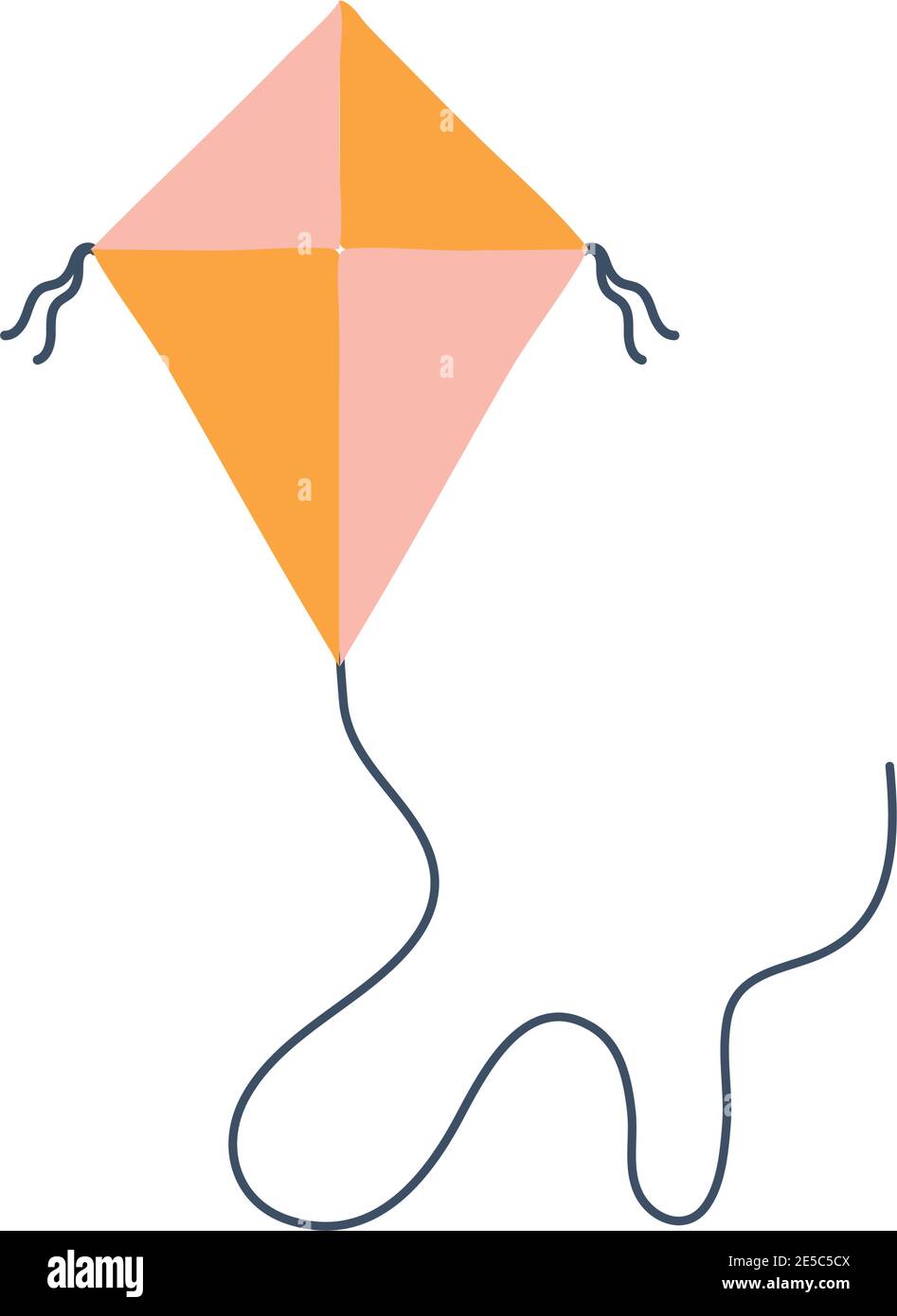 kite on a white background Stock Vector Image & Art - Alamy