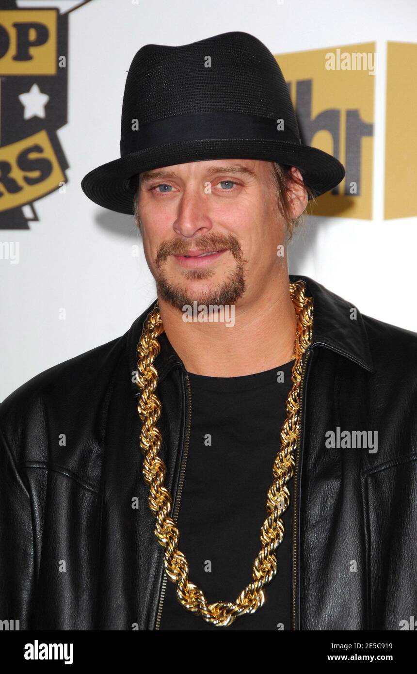 Musician Kid Rock arriving for the 2008 VH1 Hip Hop Honors at the Hammerstein Ballroom in New York City, NY, USA on October 2, 2008. Photo by Gregorio Binuya/ABACAPRESS.COM Stock Photo