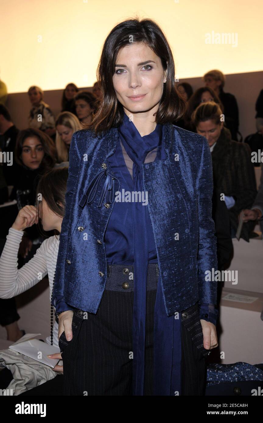 Italian actress Chiara Muti attends the Valentino show during Paris ...