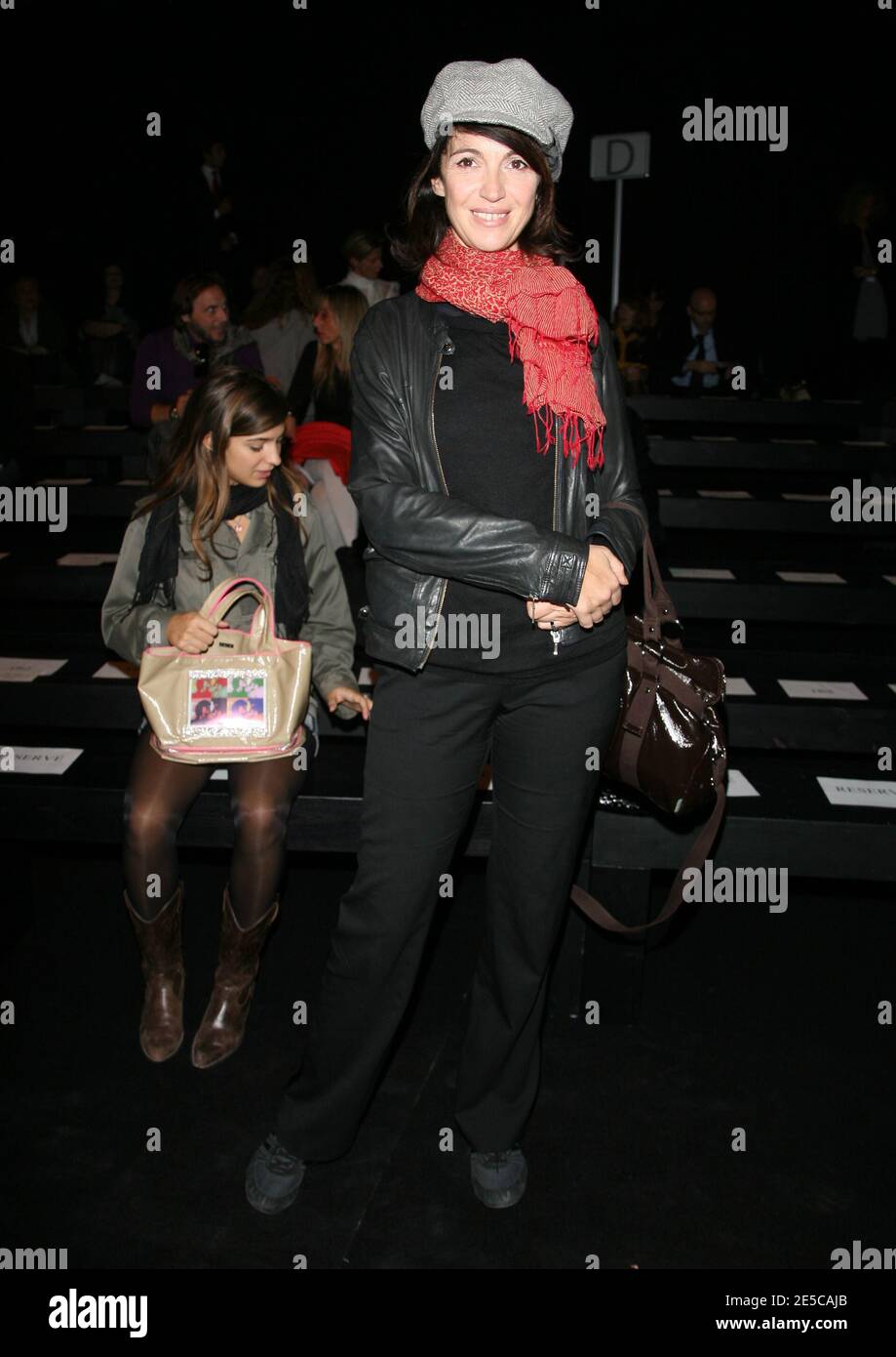 Actress Zabou Breitman attending the Paul and Joe Spring Summer 2009 Ready-to-Wear collection show in Paris, France on October 4, 2008. Photo by Denis Guignebourg/ABACAPRESS.COM Stock Photo