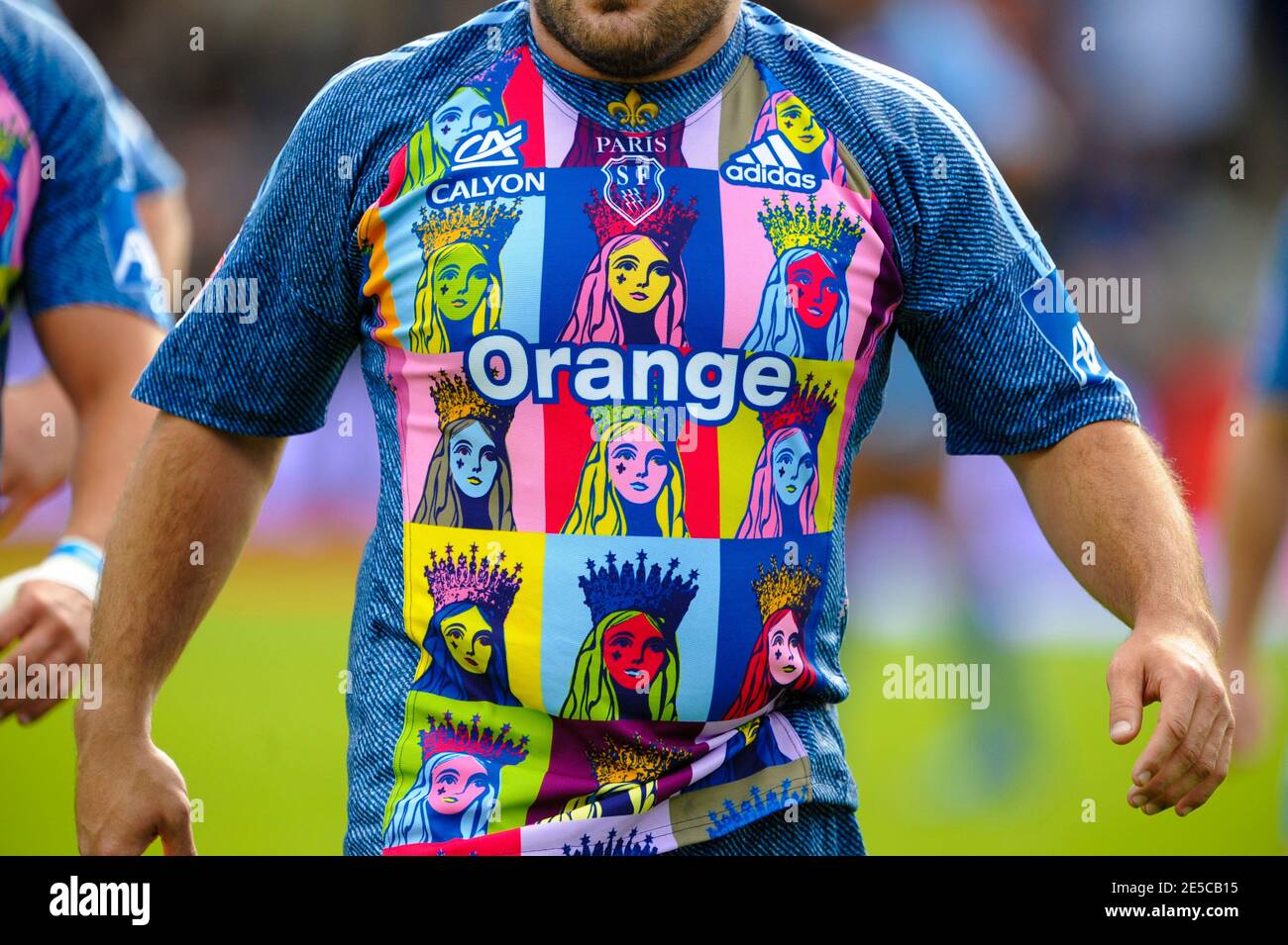 Rugby stade francais jersey hi res stock photography and images Alamy