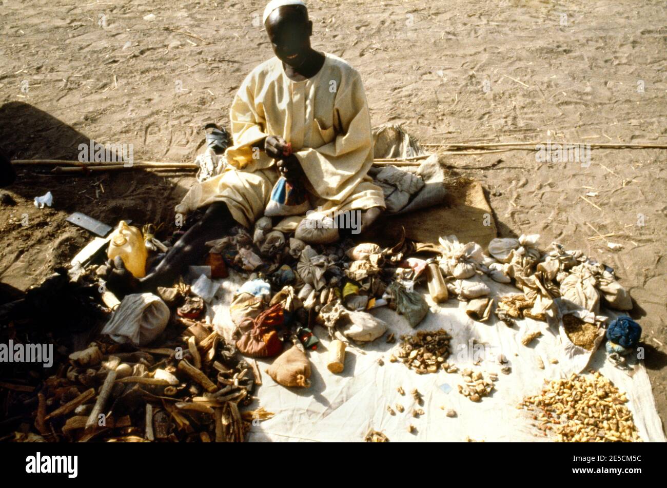 Kosti Sudan Medicine Man Stock Photo