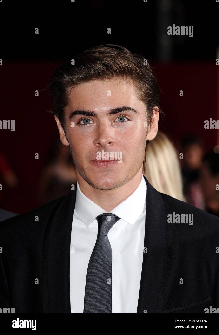 Zac Efron attending the premiere of 'High School Musical 3' held at the