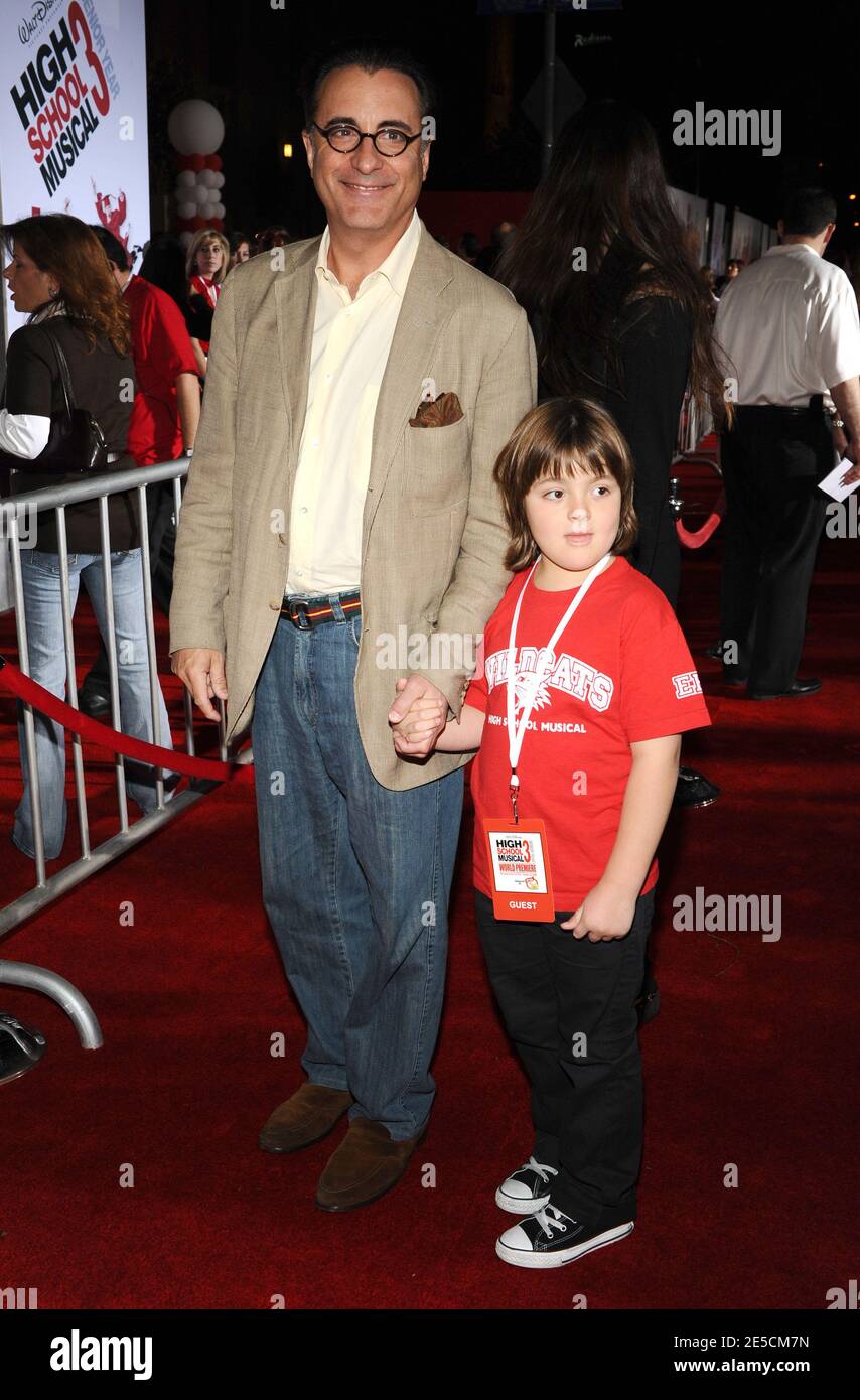 Andy Garcia attending the premiere of 'High School Musical 3' held at the Galen Center, University Of Southern California in Los Angeles, CA, USA on October 16, 2008. Photo by Lionel Hahn/ABACAPRESS.COM Stock Photo