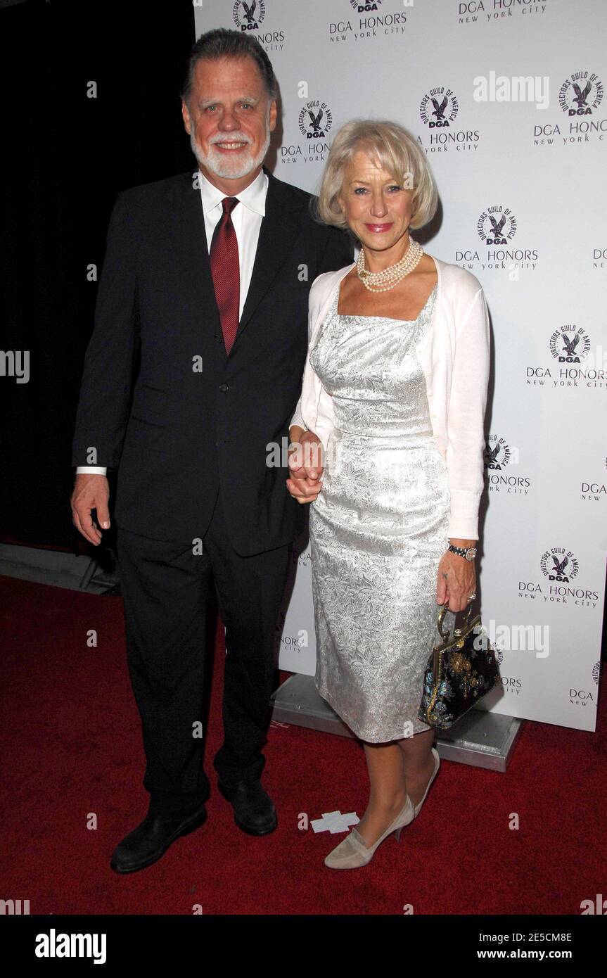 Helen mirren husband taylor hackford hi-res stock photography and ...