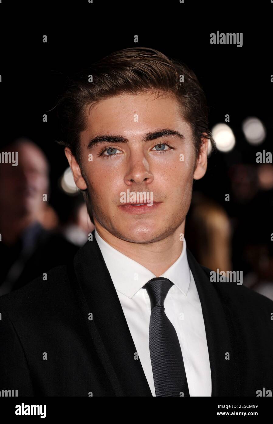 Zac Efron attending the premiere of 'High School Musical 3' held at the