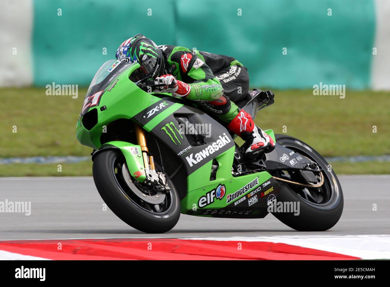 USA's John Hopkins of Kawasaki team during a practice
