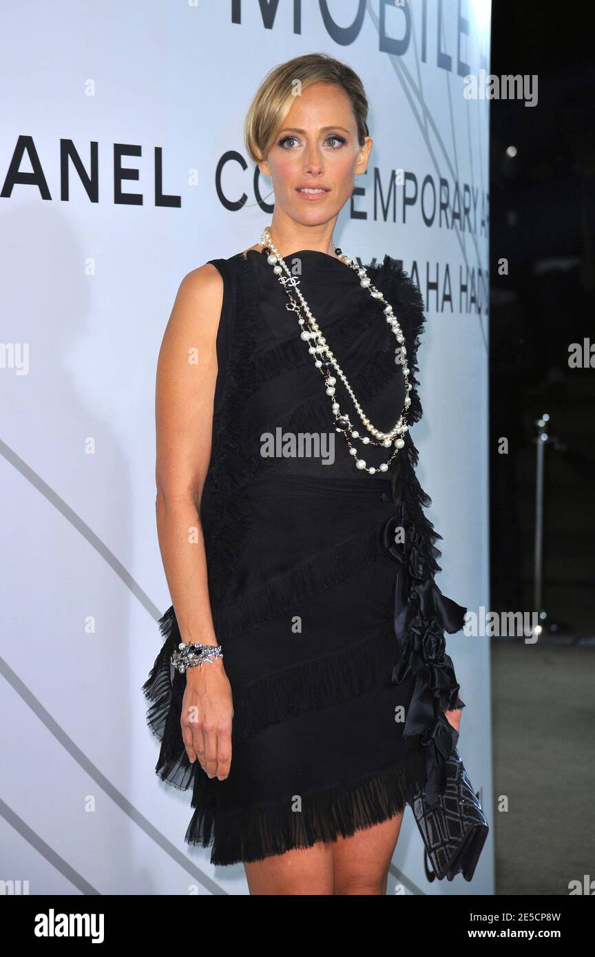 Actress Kim Raver attending the opening party for Mobile Art: CHANEL ...