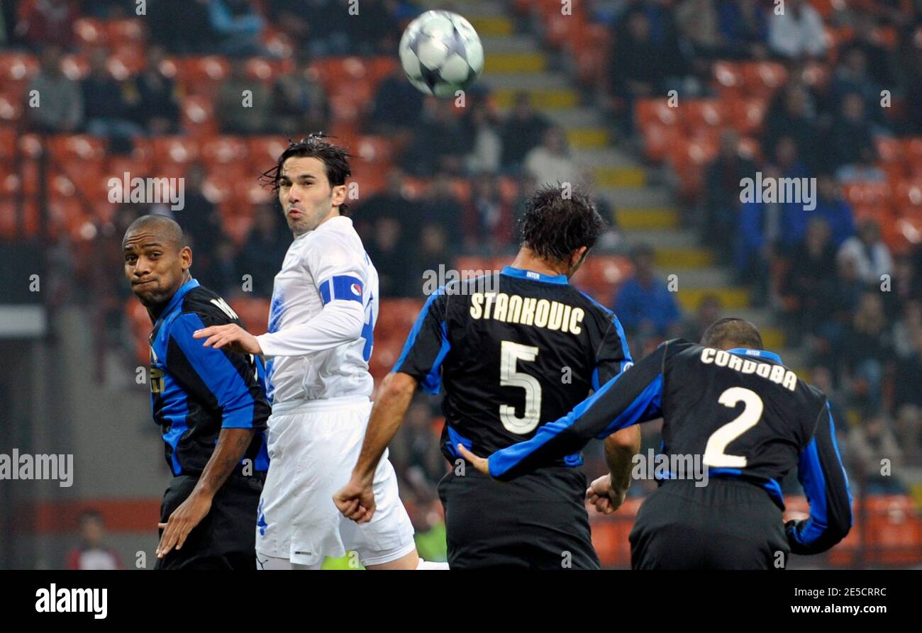 Gazzetta Dello Sport Du 22 Janvier 2004 – Adriano, Inter, Mara, Santangelo, Miccoli – Original