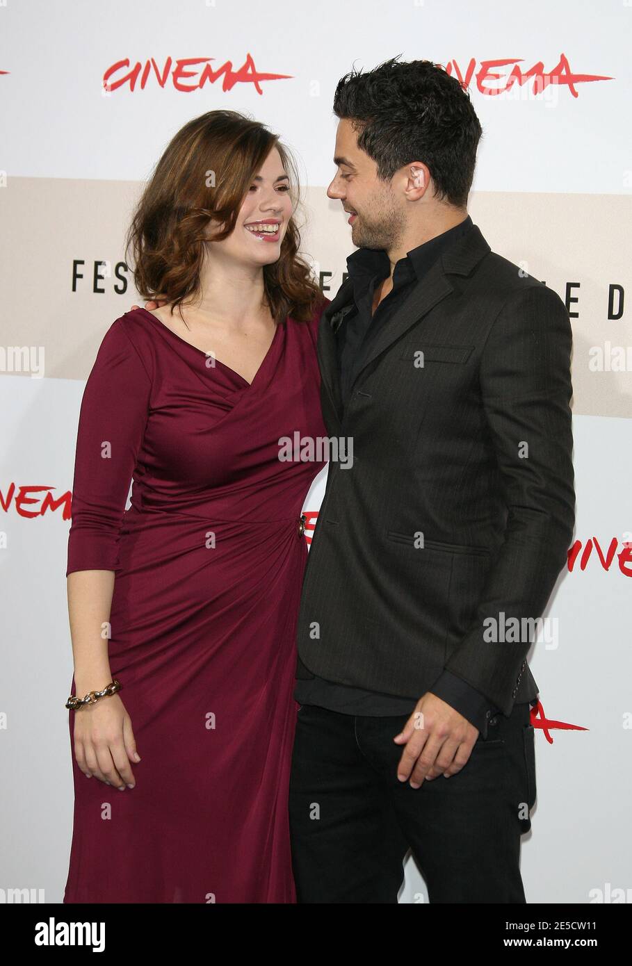 Hayley Atwell and Dominic Cooper pose during a photocall of 'The ...