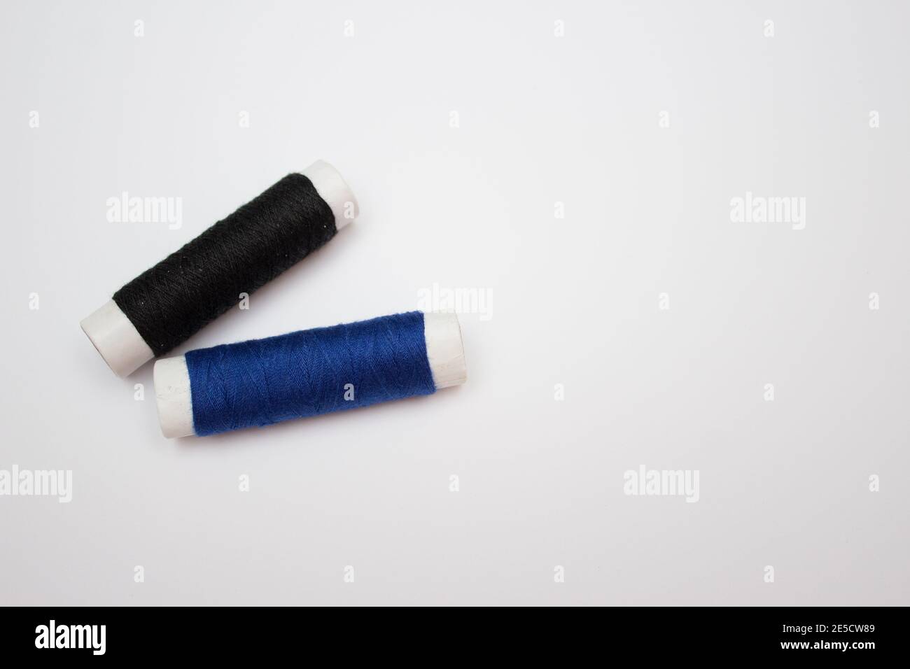 A set of sewing thread, sewing kit. Sewing concept Stock Photo