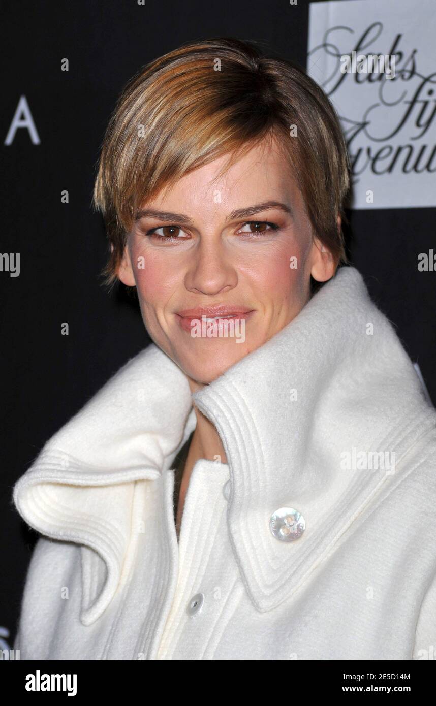 Actress Hilary Swank Attends The Celebration To Honor Damiano Biella ...