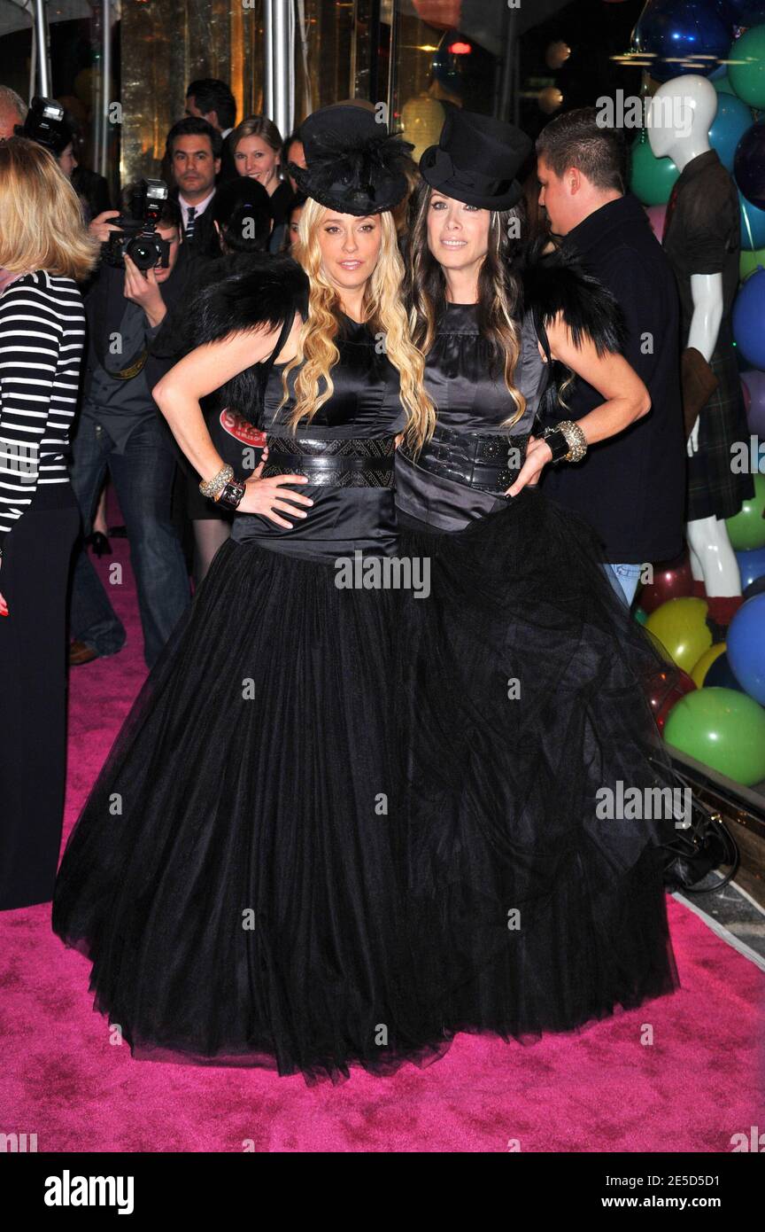 Founders Pamela Skaist-Levy (L) and Gela Nash-Taylor attending the Juicy Couture Flagship opening party held at the Juicy Couture NYC flagship in New York City, USA on November 6, 2008. Photo by Gregorio Binuya/ABACAPRESS.COM Stock Photo