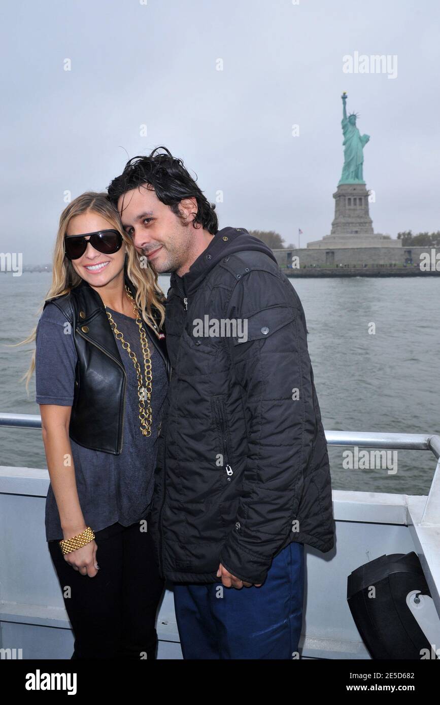 Actress Carmen Electra and boyfriend Rob Patterson attend the