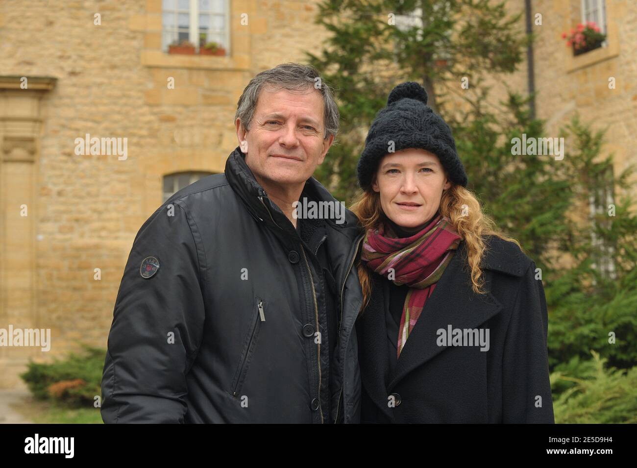 French director Francis Huster and Julika Jenkins present their upcoming movie 'L'homme et son chien' during the Sarlat Film Festival 2008 in Sarlat, south west of France, on November 14, 2008. Photo by Giancarlo Gorassini/ABACAPRESS.COM Stock Photo